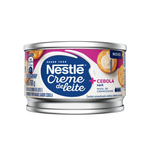 CR LEITE NESTLE LT 160G PATE CEBOLA