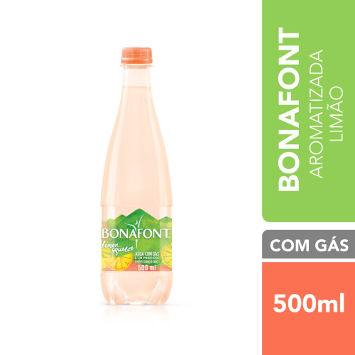 AGUA BONAFONT C GAS LEMON SQUEEZE 500 ML