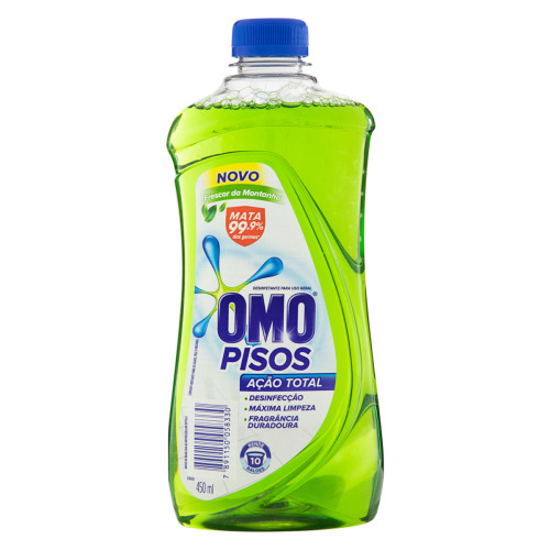 OMO PISOS 450ML FRESCOR MONTANHA