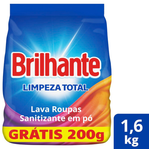 SABAO PO BRILHANTE SC 1,6KG CUIDADO TOTAL