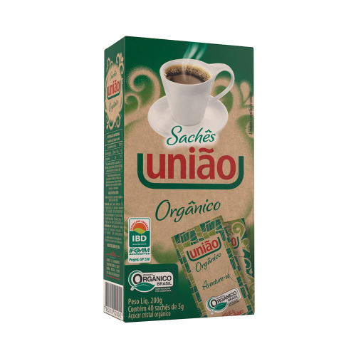 UNIAO ACUCAR ORGANICO SACHE 200G