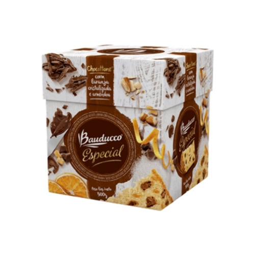 BAUDUCCO CHOCOTTONE GOTAS DE CHOC E LARAN 500G