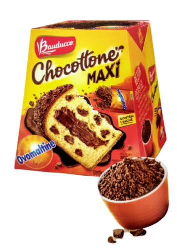 BAUDUCCO CHOCOTTONE OVOMALTINE MAXI 500G