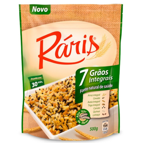 RARIS ARROZ 7 GRAOS INTEGRAIS 500G