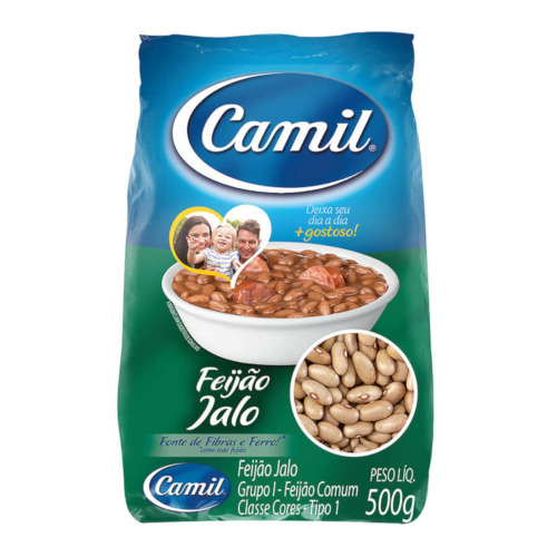 CAMIL FEIJAO RAJADO 500G