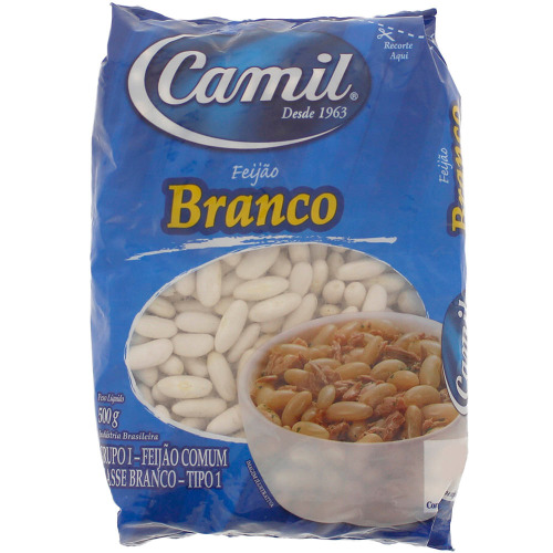 CAMIL FEIJAO BRANCO 500G