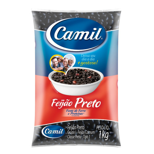 FEIJAO CAMIL PRETO 1K