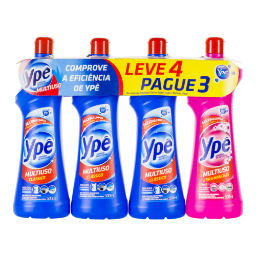 KIT YPE MULTIUSO 3 CLASSICO 500ML + 1 TIRA MANCHA