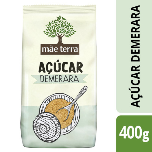 MAE BDA TERRA 500G ACUCAR DEMERARA