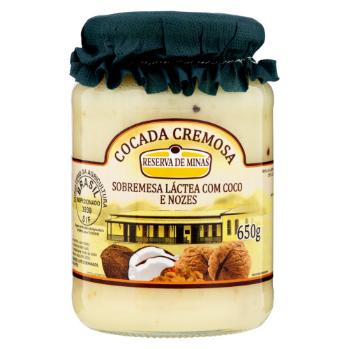 RESERVA DE MINAS COCADA CREMOSA C NOZES 680G