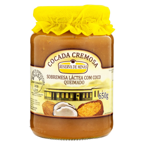RESERVA DE MINAS COCADA CREMOSA MORENA 680G